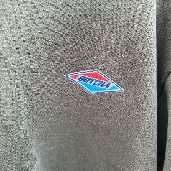 Vintage 1997 Gotcha Crewneck Sweatshirt Unisex Pullover Long Sleeve Size large - Picture 3 of 6